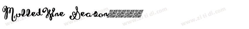MulledWine Season字体转换